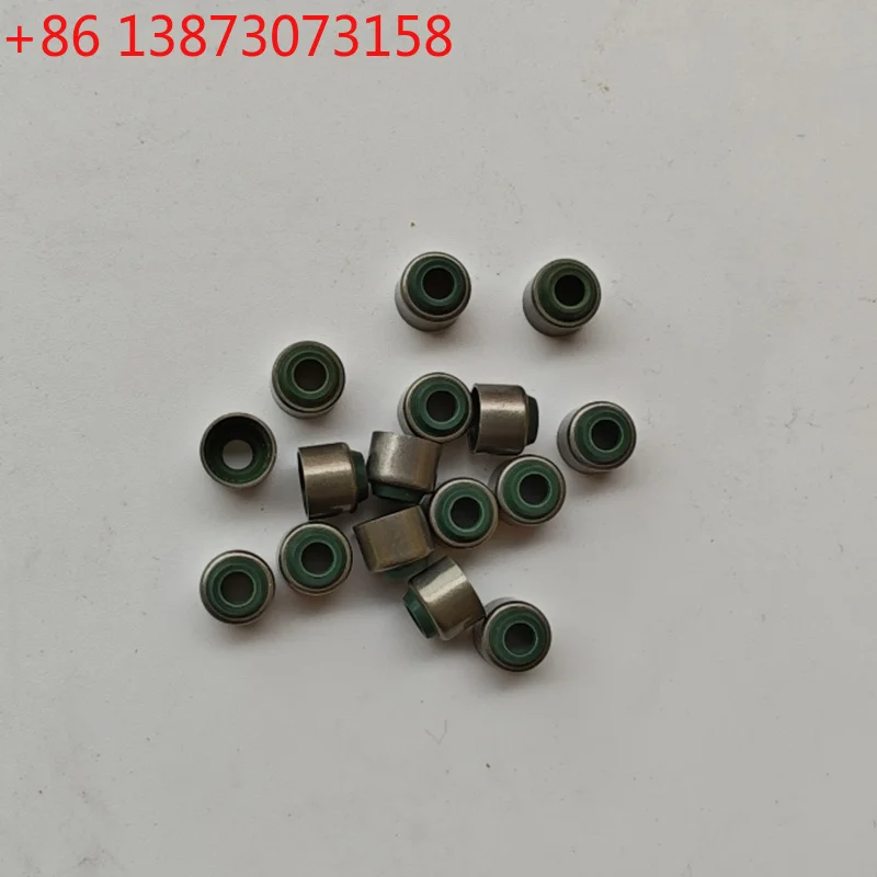16Pcs Motorcycle Spiracle Valve Stem Oil Seal For Kawasaki ER-6N ER6N ER650F 2006-2010 ER 6N 650F