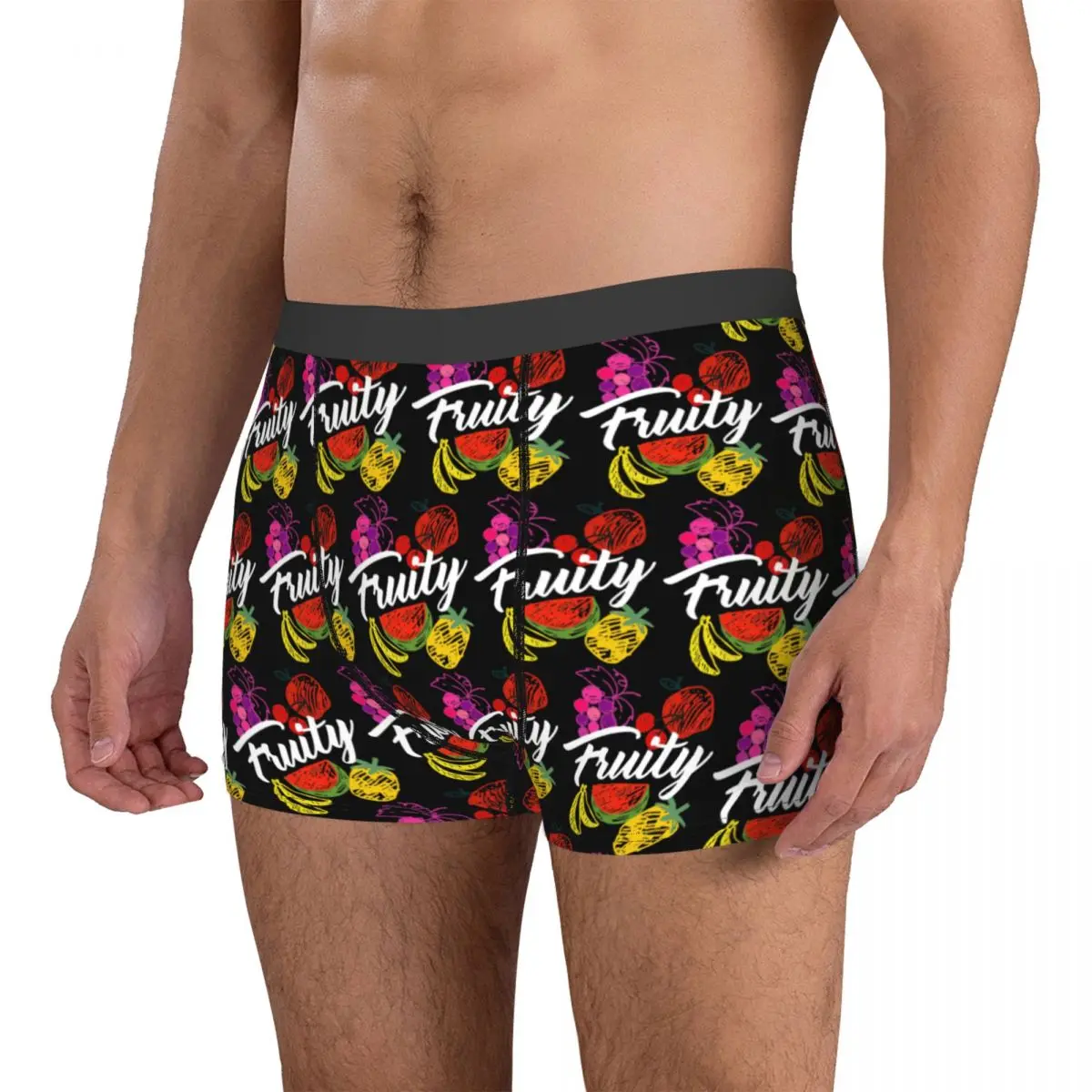 Panties Lgbt Gay Rainbow Pride Fruity 5 Exotic Men's Boxer Briefs Casual Graphic Humor Graphic Four Seasons Wearable