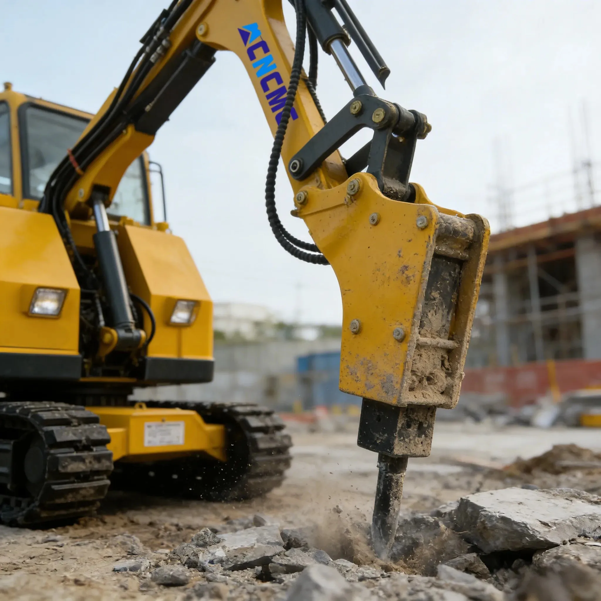 Crawler Demolition Robot 2Ton PC200 Engine Remote Control Working 4.5M Continuous Long Hour Operation For Engineering