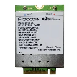 L850-GL LT4210 FDD-LTE TDD-LTE 4G Card 4G Module SPS,917823-001 for 430 440 450 G5 Notebook