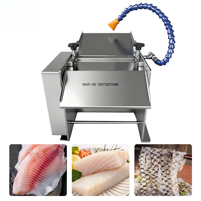 Factory Price Catfish Peeling Machine Tilapia Peeling Electric Fish Fillet Machine Fish Remover Machine