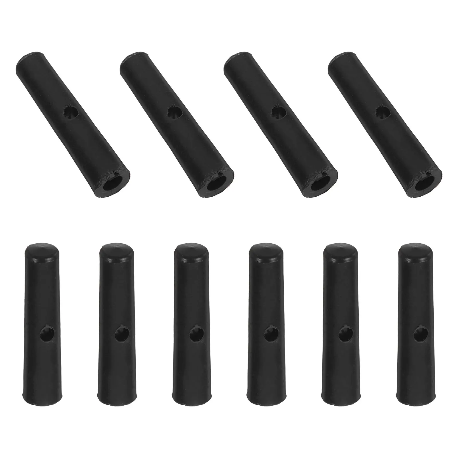 

10 шт., чехлы для зонтов, сменные пластиковые детали, складные аксессуары для зонтов, прочные, простая установка, ремонтные компоненты