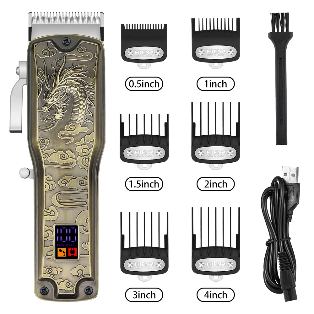 

HIENA Hair cutting machine professional barber machines Oil headmen's hair clipper beard trimmer hair clipper Barber HYN-211