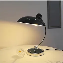 Danish modern minimalist creative desk writing desk lamp office classic retro bedroom bedside Nordic desk lamp table lamp