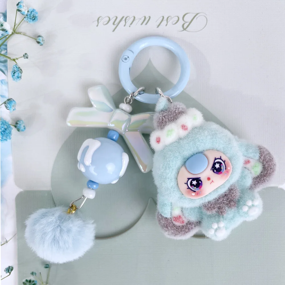 Kawaii Baby Three Mini Cartoon Keychain Pendant