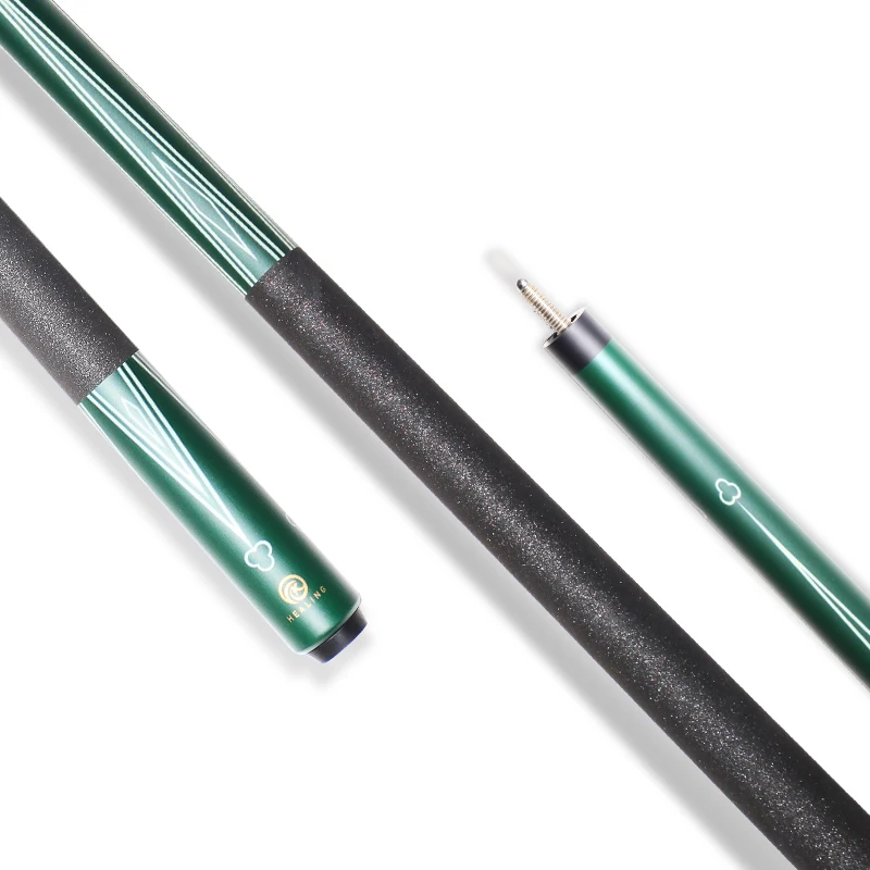 High Technology Carbon Fiber Shaft Stainless Steel 2-Piece Billiard Cue 19-20oz 5/16*18 Pool Cue