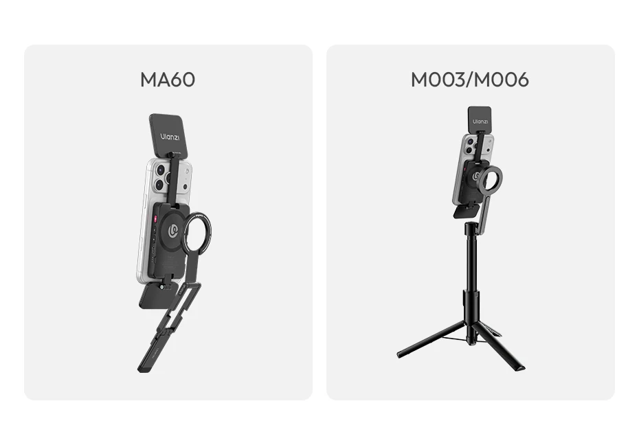 Ulanzi GL01 GlowUp Fill Light – Beidseitiges magnetisches Selfie- und Videolicht für iPhone 17, 16, 15, Huawei und Xiaomi – Detail 17