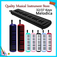 IRIN Melodica 32/37 teclas teclado de Piano armónica de órgano bucal instrumento Musical niños regalo educativo principiante Melodica