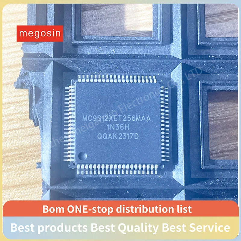 1pcs/lot MC9S12XET256MAA MC9S12XET256 QFP80 Microcontroller chip