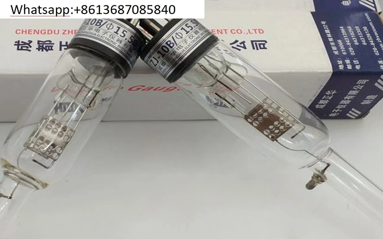 ZJ-10B ZJ-27 Ionization Vacuum Gauge Tube Vacuum Sensor Collection Line Magnetic Eight-pin Wiring