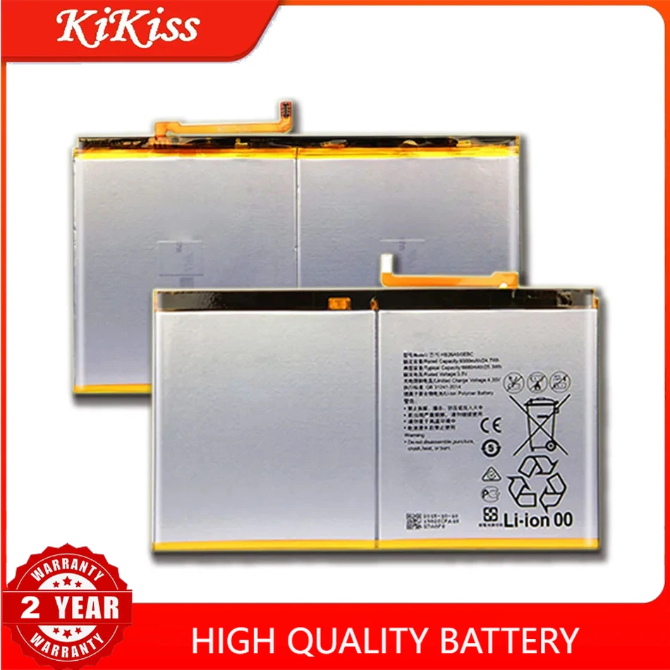 

Replacement Battery HB26A5I0EBC For Huawei MediaPad M2 10.1 flat cell M2-A01W M2-A01L Media Pad M3 lite / M3lite 10 6660mAh