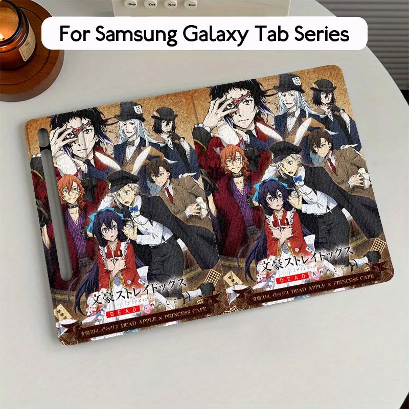 Art B-Bungos S-Strays D-Dogs For Samsung Galaxy Tab S7 S8 S9 S10 FE Plus 12.4 13.1 Inch Tablet Case