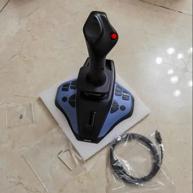 Simulação Airbus Flight Rocker Joystick, controlador de vibração, PC, avião X, MSFS2020, P3D