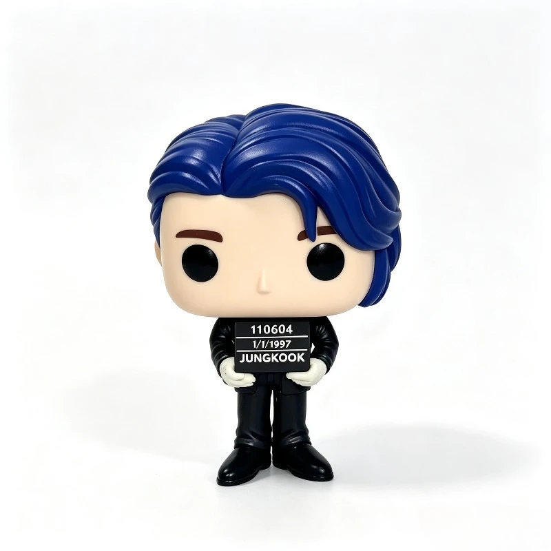 New BTS Vinyl Figure,  Min Yoon‑gi Collectible Figurine, Halloween Surprise Gift for ARMY Fans Home Desktop Ornament - view 6