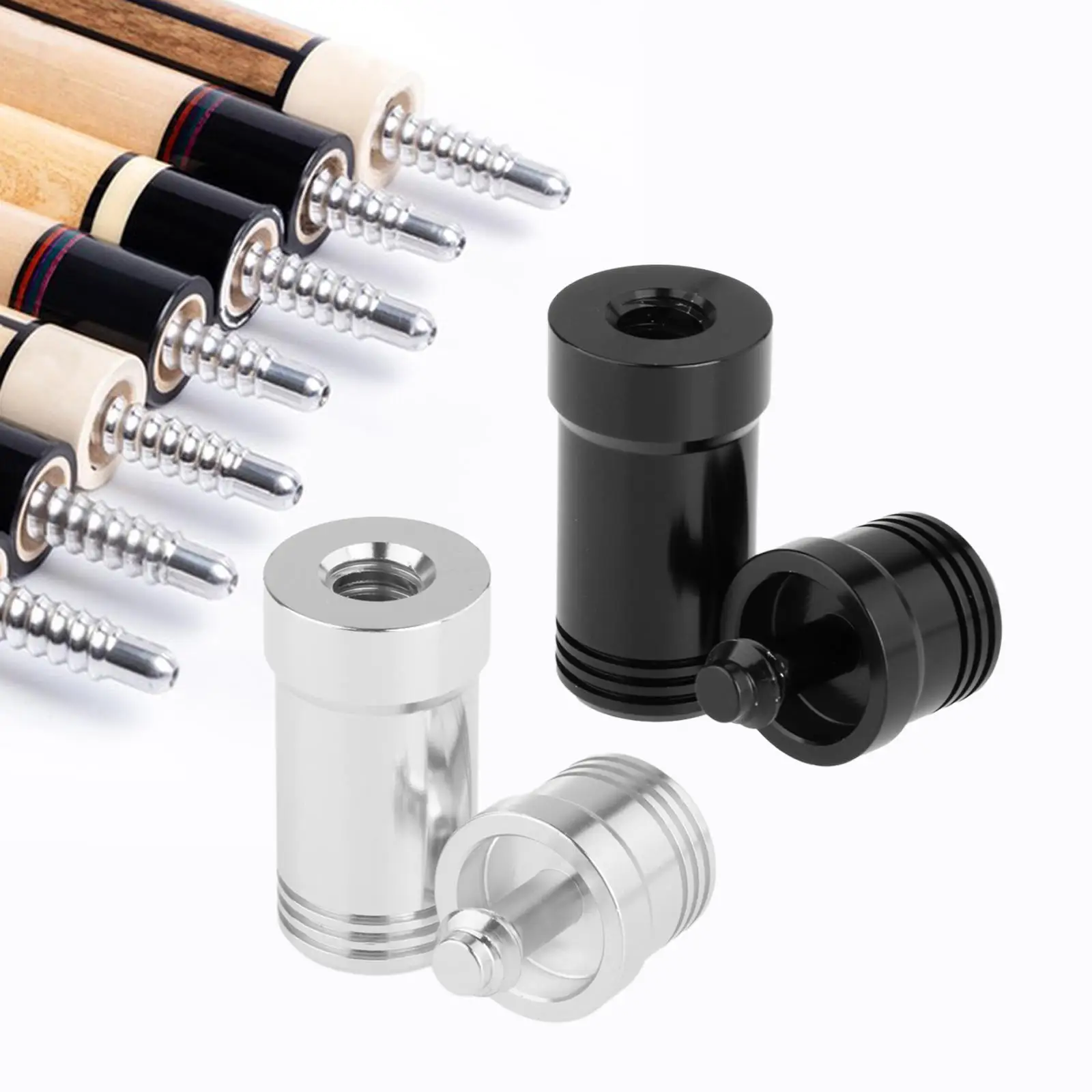 

Premium Pool Cue Joint Cover Set, Universal Fit 3/8 X10 Shaft Protection