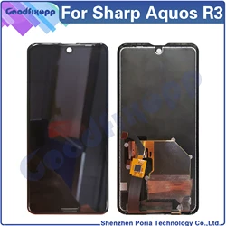 For Sharp Aquos R3 SH-04L SHV44 SHV40 808SH LCD Display Touch Screen Digitizer Assembly Repair Parts Replacement