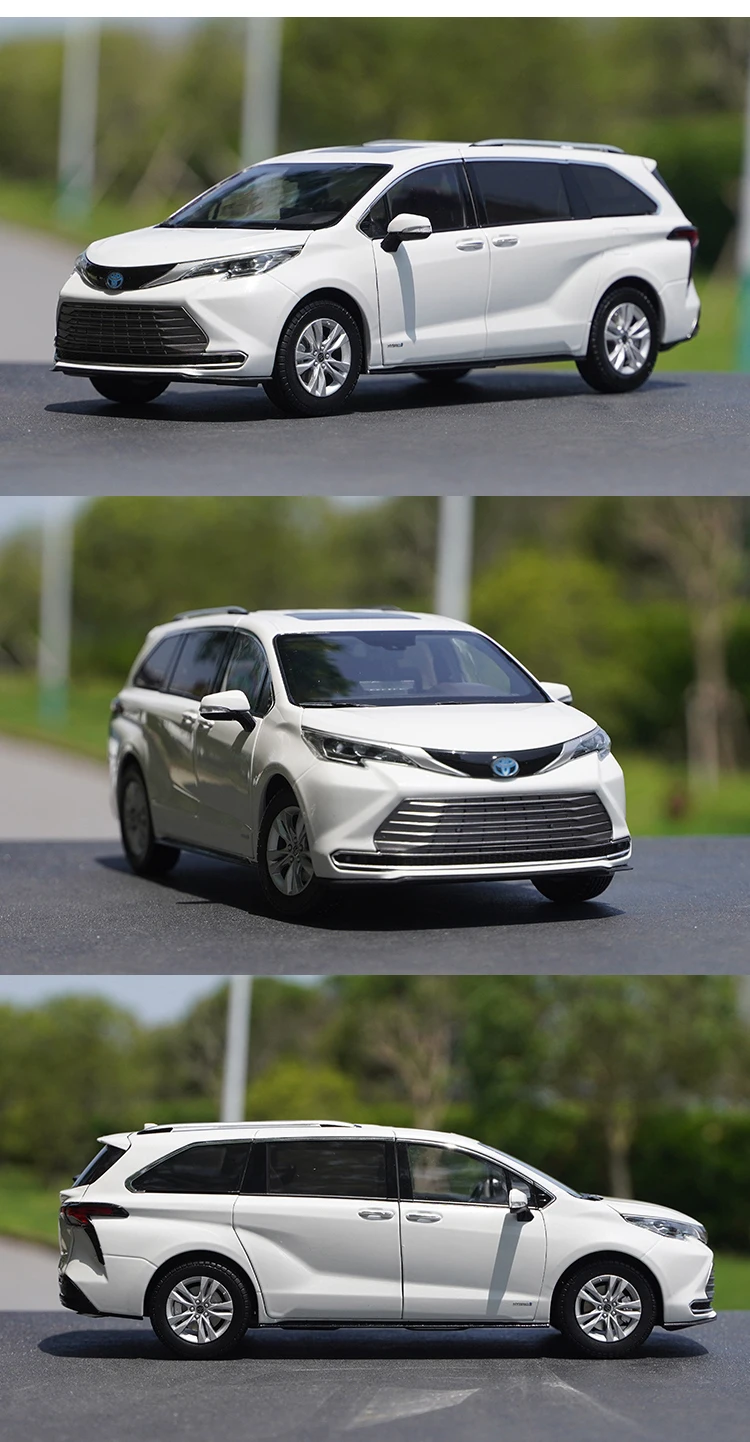 1:18 GAC Toyota، Saina MPV TOYOTO SIENNA مركبة تجارية، نموذج سيارة مصنوع من خليط معدني