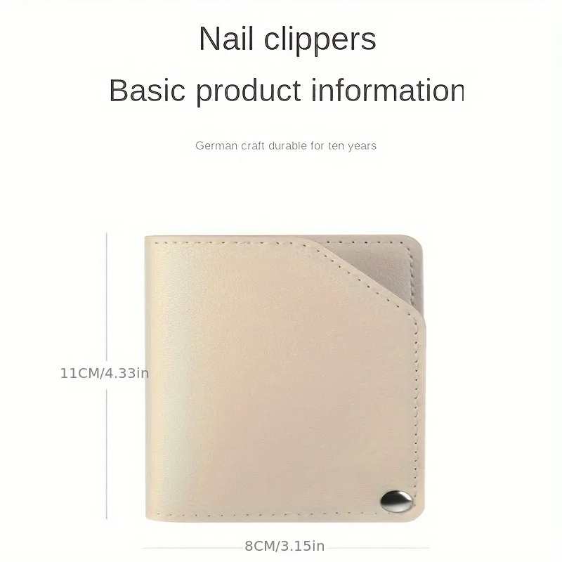 4Pcs Nail Clipper Set Nail Scissors Stainless Steel Portable Manicure Pedicure Tool Professional Fingernails Toenails Care Tools