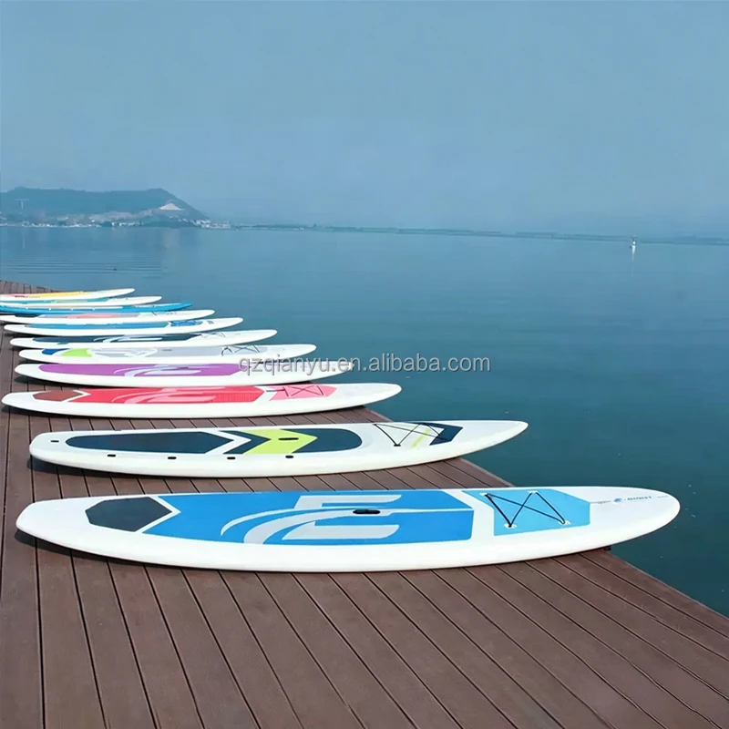 2026 Professional Factory Wakesurf PE Blow Moled Stand up Paddle Board Wake Surf Boards Surfboard for Beginner sup Board Accesso