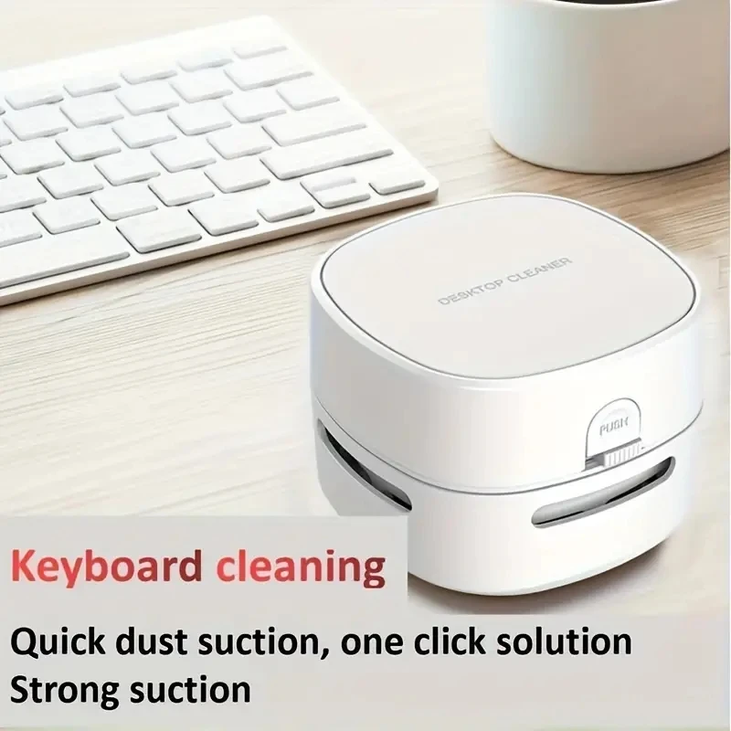 1pc Wireless handheld vacuum cleaner Household portable desktop rubber crumbs Wireless mini vacuum cleaner