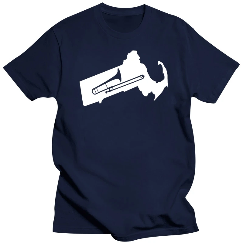 trombone massachusetts t shirt fitted co