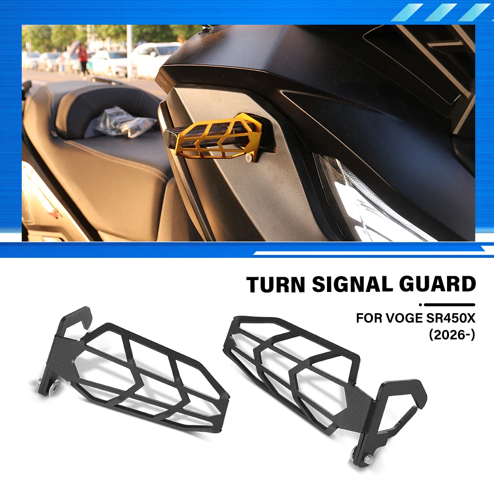 SR450 Turn Signal Light Protection Shield Guard Cover Guard FOR VOGE SR450X SR 450X SR 450 X 2026- Motorcycle Accessories