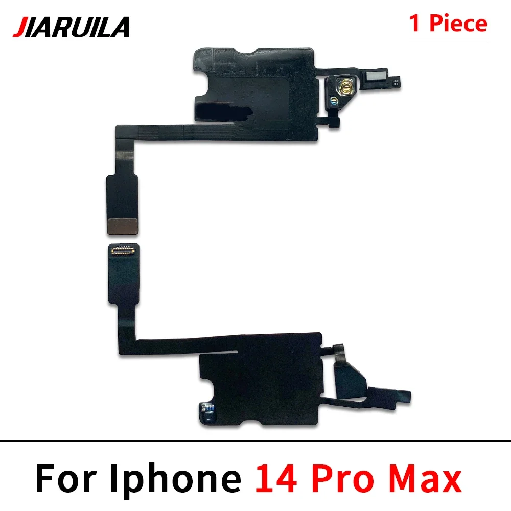 1pc Ear Speaker with Proximity Light Sensor For Iphone 14 Pro Max / For IPhone 14 Plus Earpiece Listening Flex Cable Parts