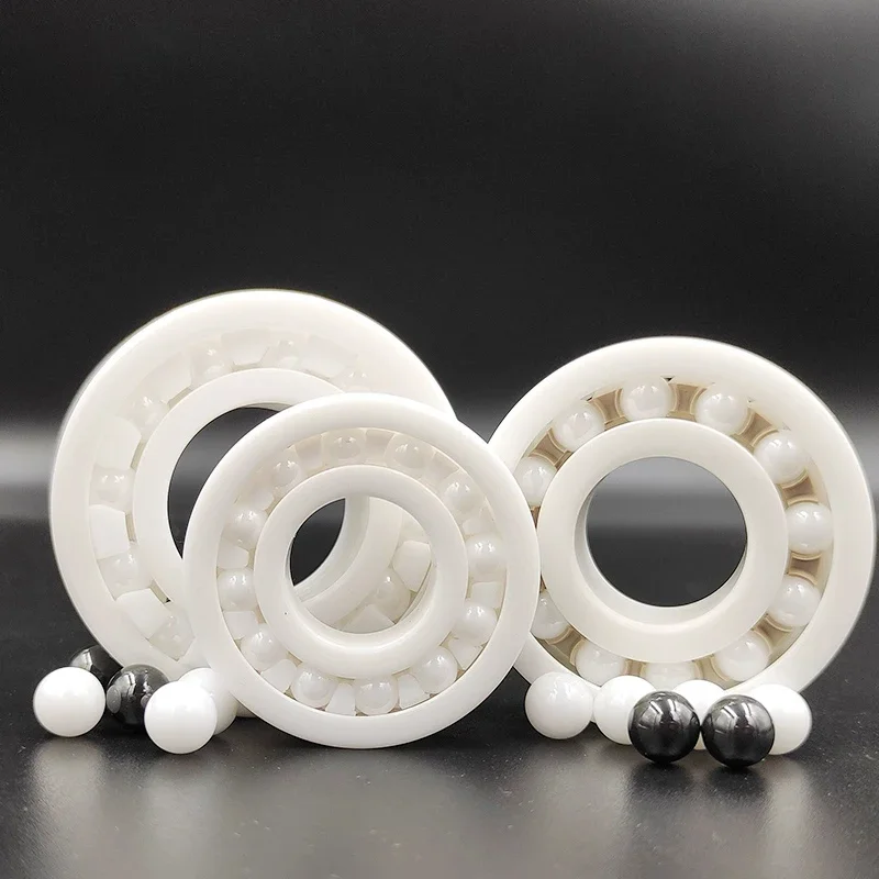 Zirconia All-ceramic Self-aligning Ball Bearings 2200CE 2201CE 2202CE 2203CE 2204CE 2205CE 2206CE 2207CE Corrosion Resistance