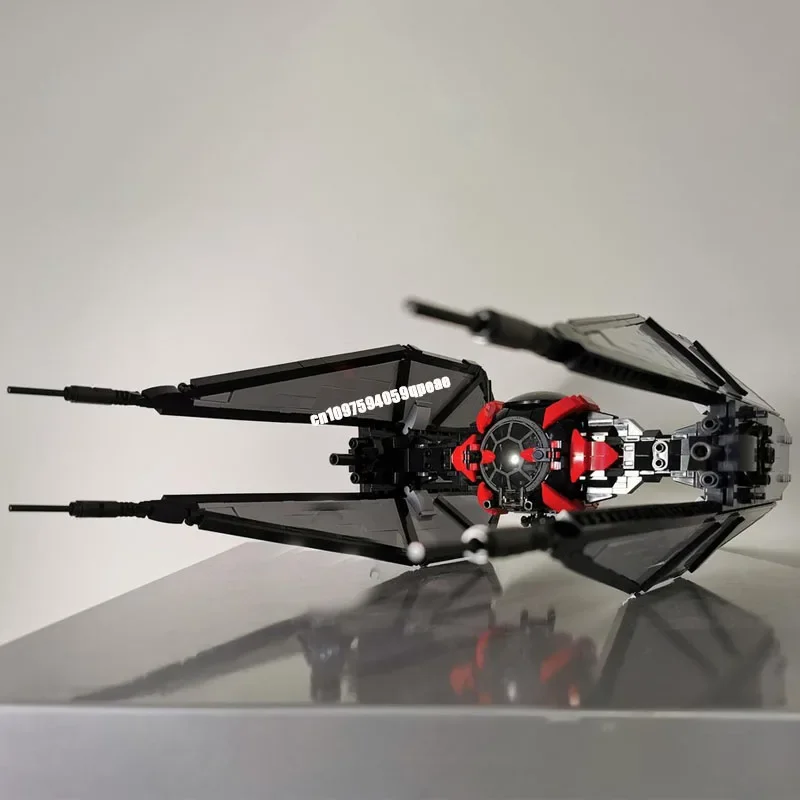 Nouveau 1129 pièces célèbre film de combat étoile Moc Spacefighter cravate murmure modèle idées créatives enfant jouet cadeau d'anniversaire Puzzle personnalisé