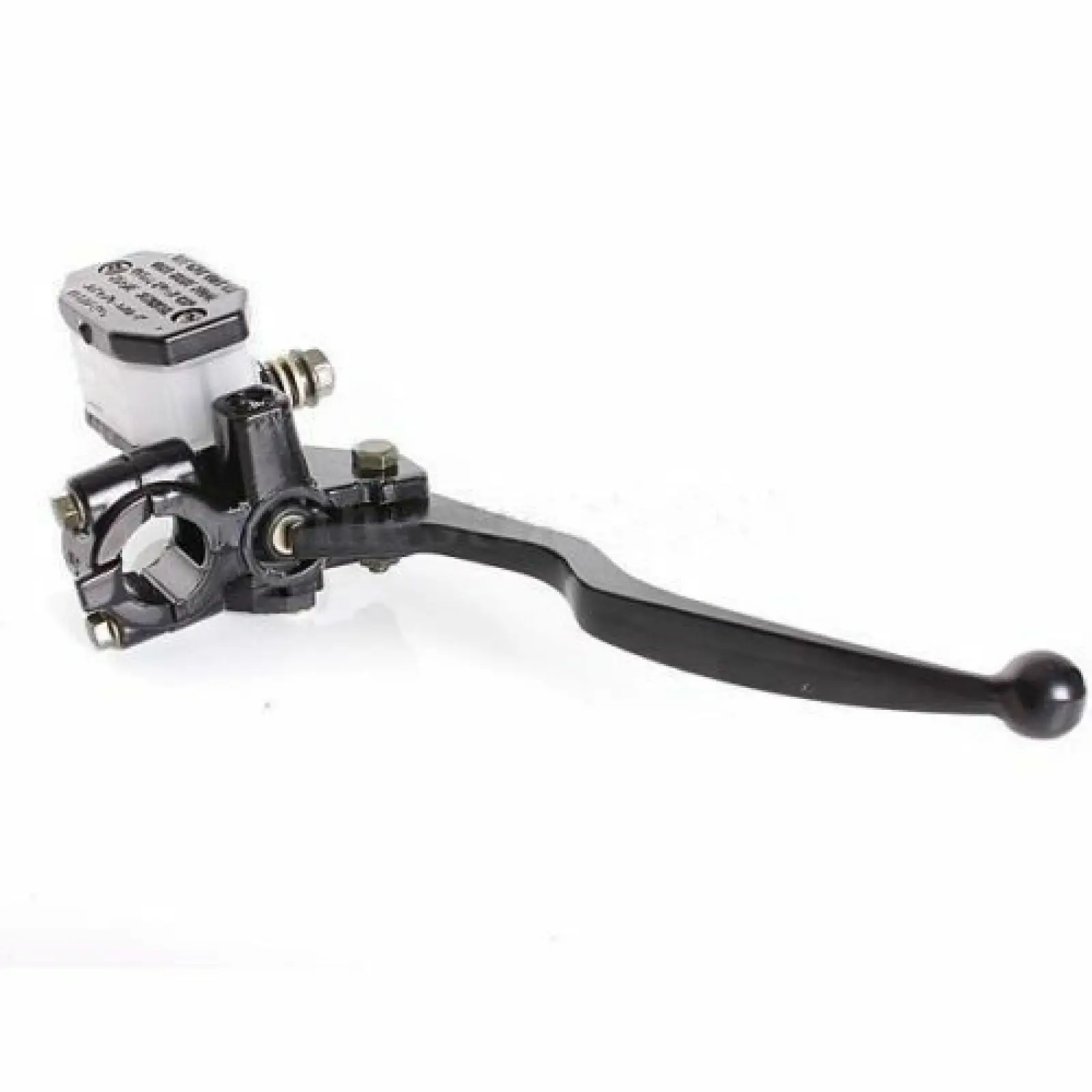 

Aluminum Brake Master Cylinder Lever Assembly for Suzuki GN125 GS125 Adjustable 7/8" Handlebar Mount Durable Black Finish