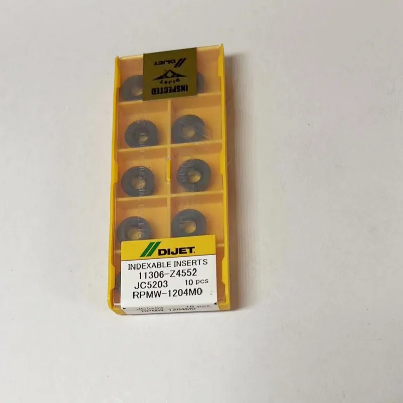 RPMW0802MO JC5203 /RPMW1003MO JC5203 /RPMW1204MO JC5203 CNC milling turning blade carbide inserts 10Pcs