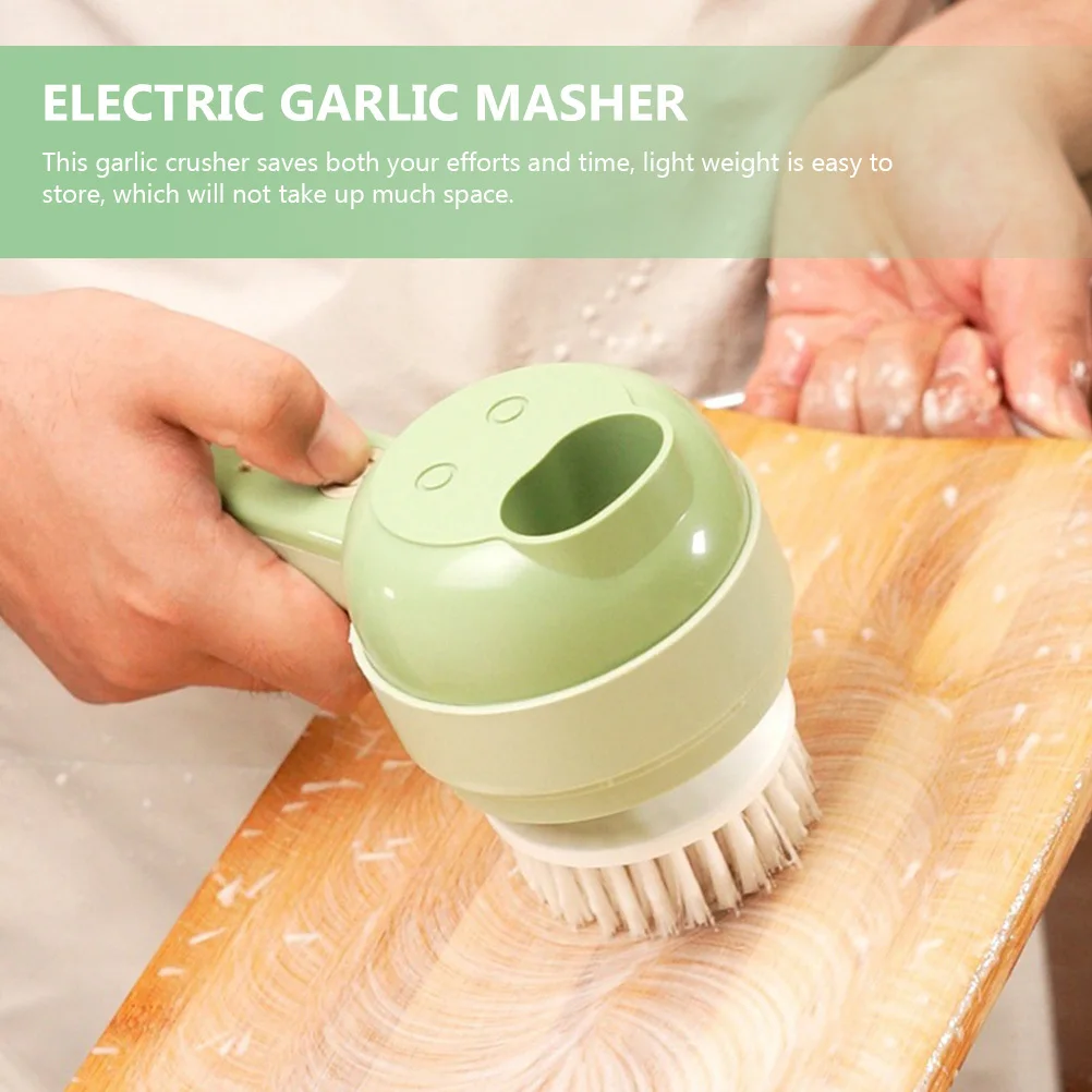 

1Set Electric Garlic Crusher Charging Design Multi-Functional Kitchen Chopper for Home Restaurant Hotel Efficient Food Processor
