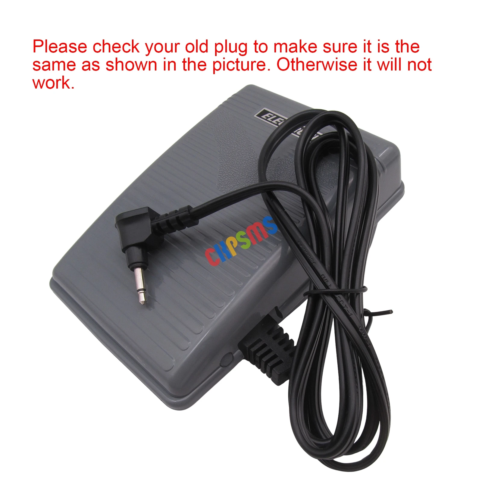 1PCS #087532 Foot Control Pedal fits for Singer 6160 6180 Brilliance 7460 7464 7470 8090 8770 8780 Curvy XL420 XL550 XL580