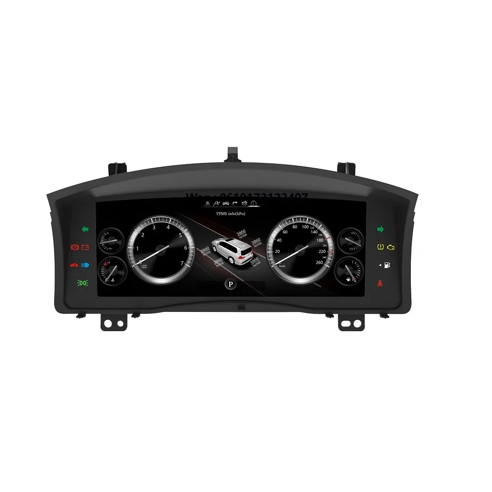 

Instrument Panel Full LCD Dashboard Digital Cluster for LX570 2008-2015 Digital Dashboard Speed Meter