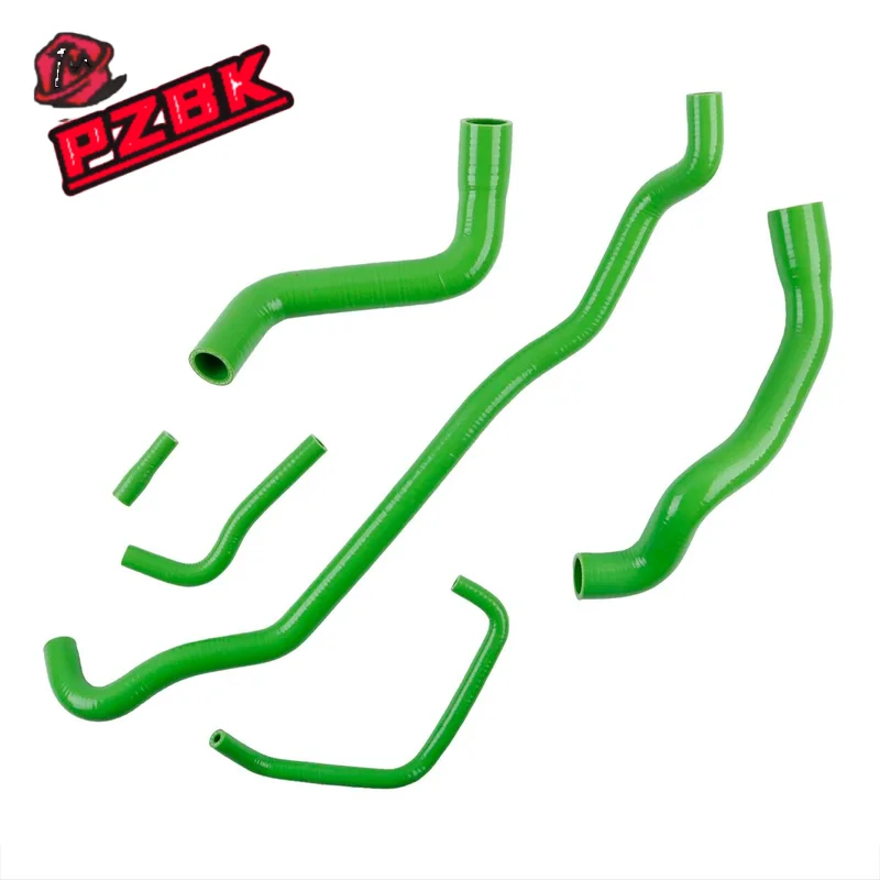 

6 шт. для Abarth Punto Evo Alfa Romeo MiTo QV Quadrifoglio Verde, силиконовый комплект шлангов радиатора охлаждающей жидкости, комплект трубок