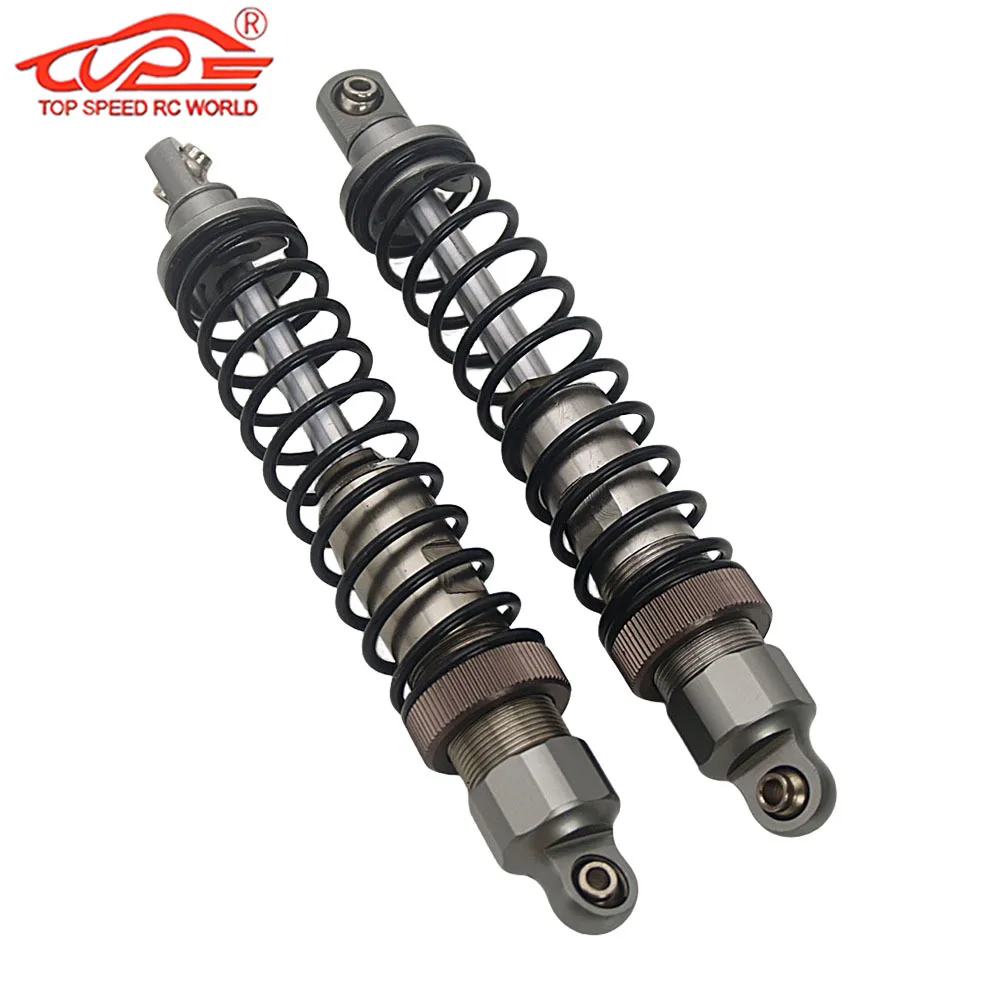 

Upgrade Metal 8MM Front or Rear Shock Absorber 2pc for 1/5 Scale Rc Car Gas HPI ROFUN BAHA ROVAN King Motor BAJA 5FC Truck Parts