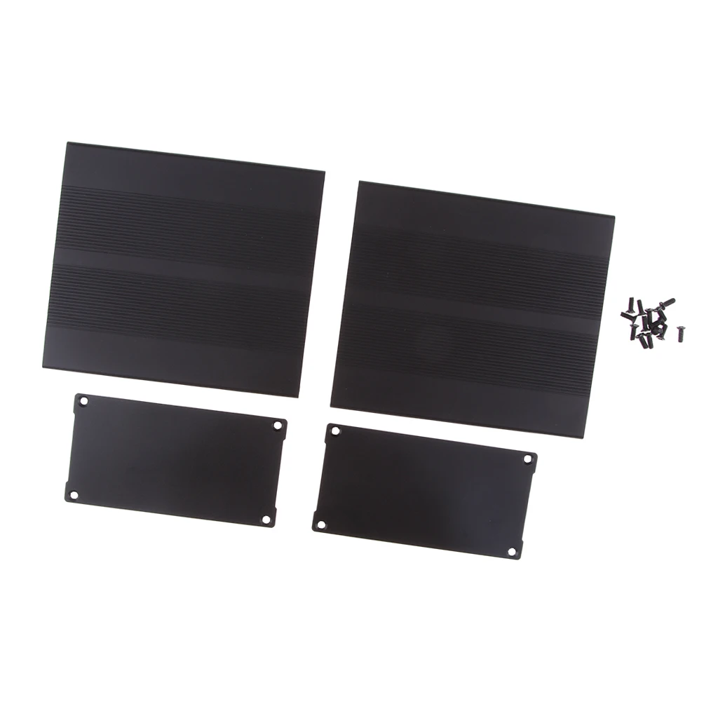 

Рассеивание тепла Экструдированный алюминиевый корпус Коробка для печатной платы 120x105x55 мм