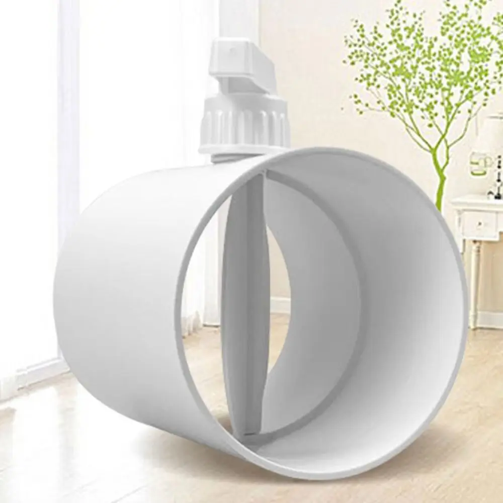 

Портативный воздушный клапан из ПВХ 75/110/150/160/200 мм, круглый обратный клапан, ручной регулятор расхода воздуха для вентиляции