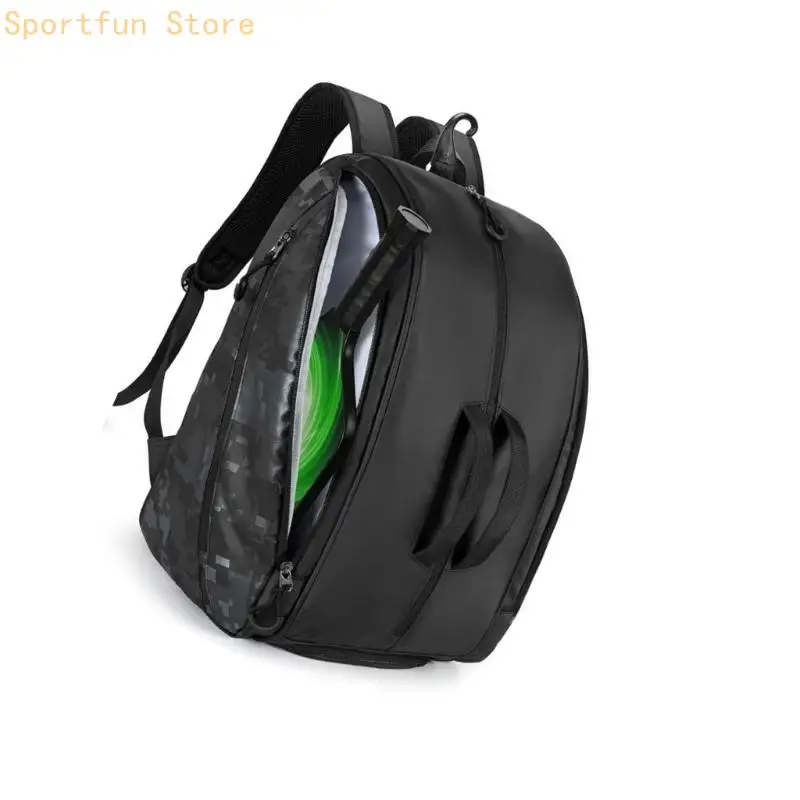 Pickle Ball Tasche mit Polsterung, ergonomische Schulter, atmungsaktiv, für Outdoor-Sportarten