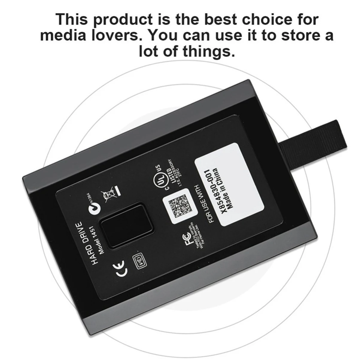 SMIEA 500GB Console Game Hard Drive for Xbox 360 Slim Hard Drive