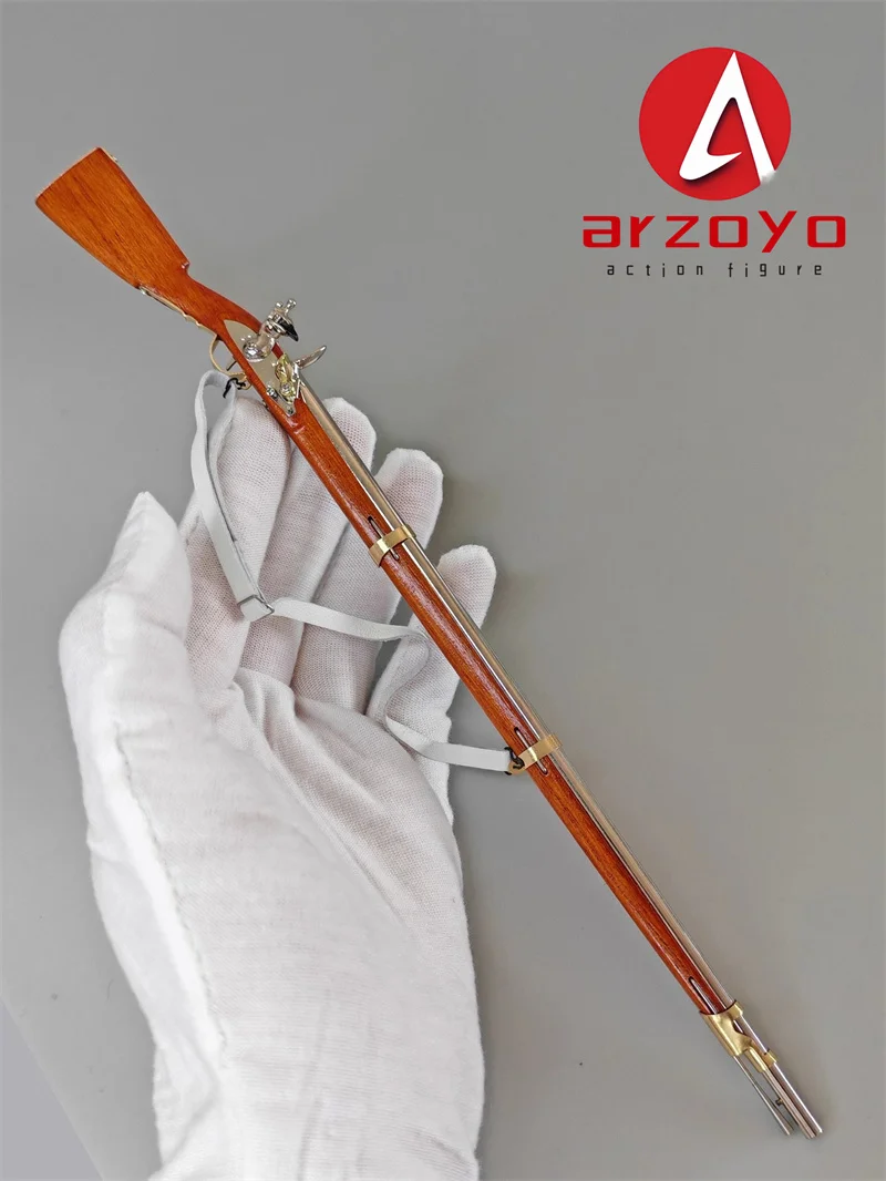 BROWN ART 1/6 مسدس معدني خشبي طويل الرمح حربة نموذج الجندي المشهد الدعائم صالح 12 ''عمل الشكل دمى الجسم