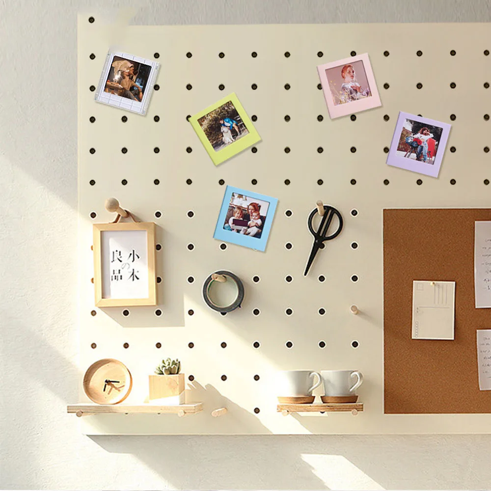 Montagem Folha Magnética Foto Colocação, Frigorífico Adesivo para Photo Frame Instantâneo, Fuji QUADRADO SQ6 SQ10 SQ20