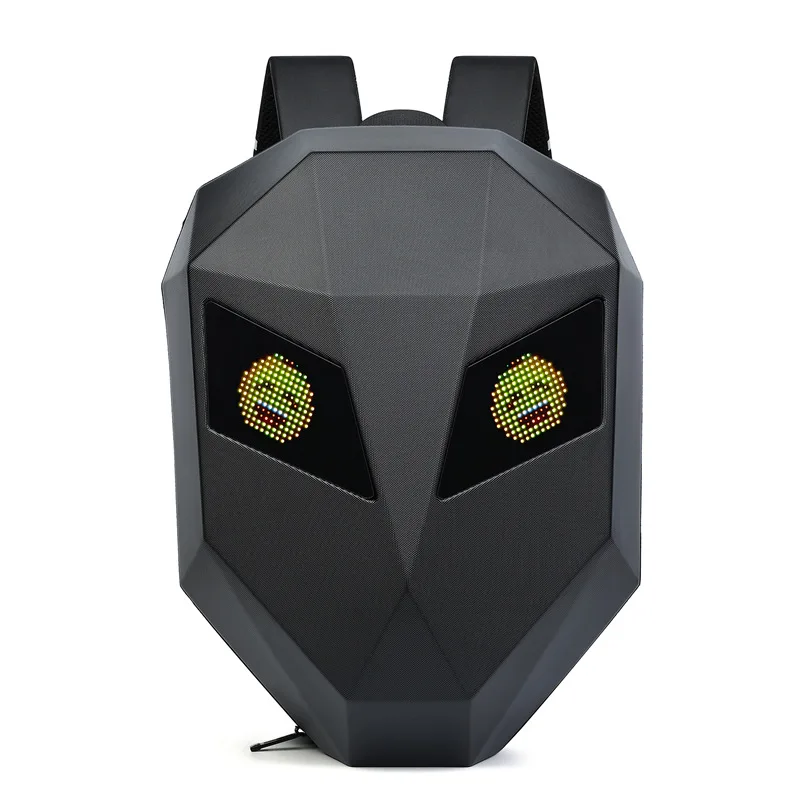 Led Riding Backpack Men Motorcycle Backpack Sports Personality Diy Knight Backpack Women Bag Mochila Feminina School Bags Rugzak - view 2