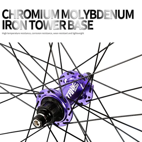 TANKE Dirt Jump Nav Singlespeed Lås CNC-bearbetning Aluminiumlegering 32 hål 120-punkts 135*10mm, DJ MTB Cykelnav 6 klor 3 tänder BMX 10 best sales BMX-nav - №2