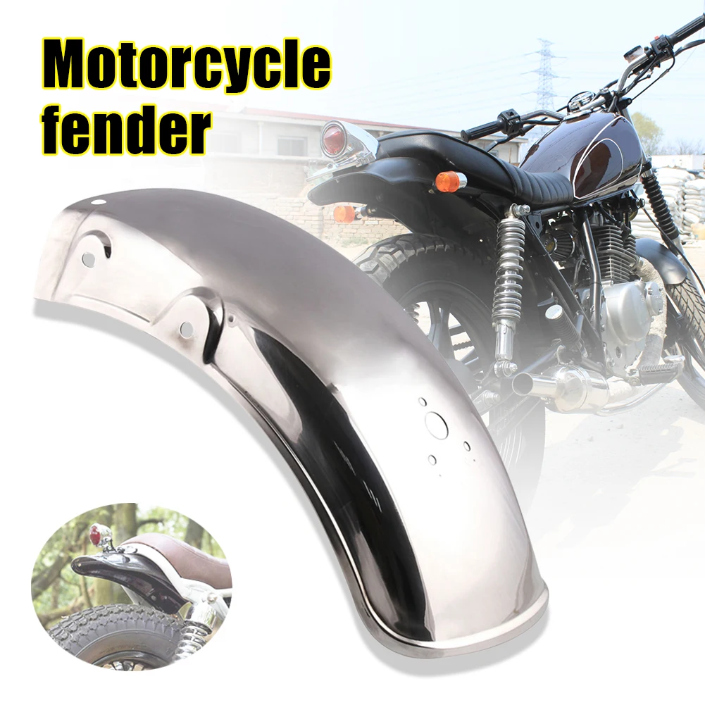 Hot Sale Stainless Steel Motorcycle Rear Fender Wear-resistant Not Easy to Fall Off Parts Accessories For Suzuki GN125 GN250