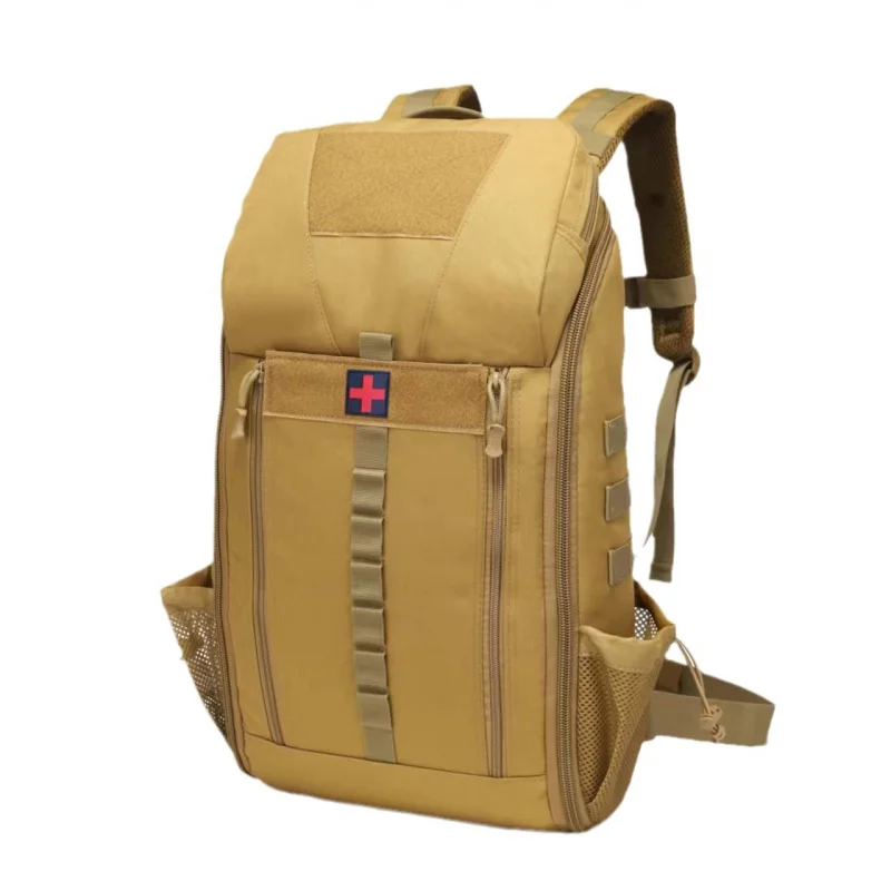 Tactical First Aid Backpack Outdoor Large Capacity Medical Bag Multifunctional for Camping Hiking Mountaineering - view 3