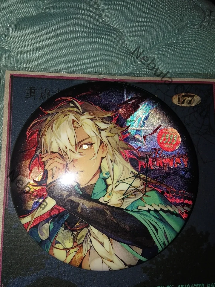 Insignia de Reverse:1999 Argus Christine Tuesday Isolde Ezra Theodore Blonney, Souvenir Exquisito, Artículos de Cosplay de Calidad, Regalo