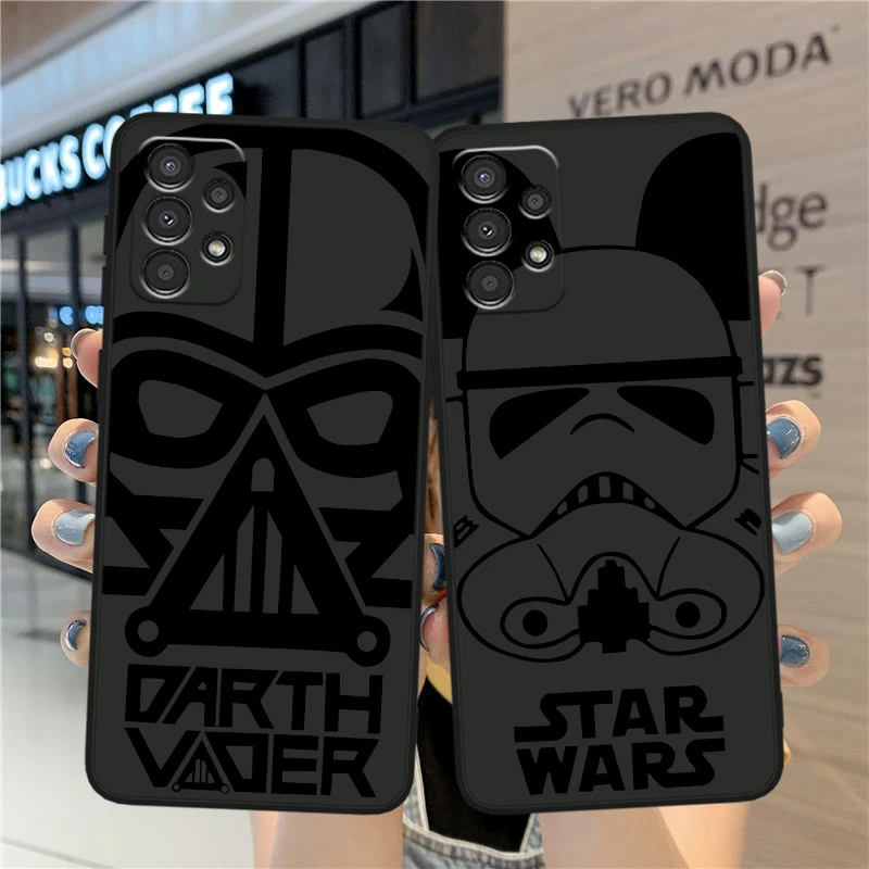 S-tar W-ars Samurai Cool For Samsung A90 A80 A70S A60 A50S A40 A30S A20E A20S A10S Silicone Black Phone Case