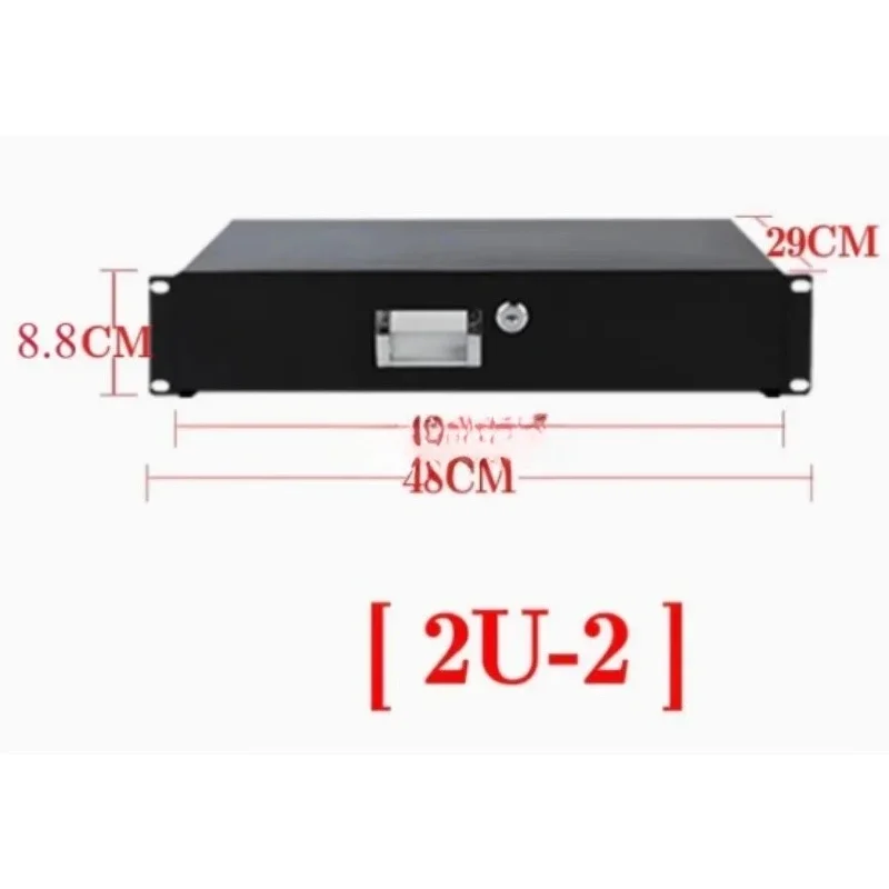 2U Engineering Room Cabinet Drawer, Network Cabinet Drawer, Microphone Air Case ABS Box, Drawer