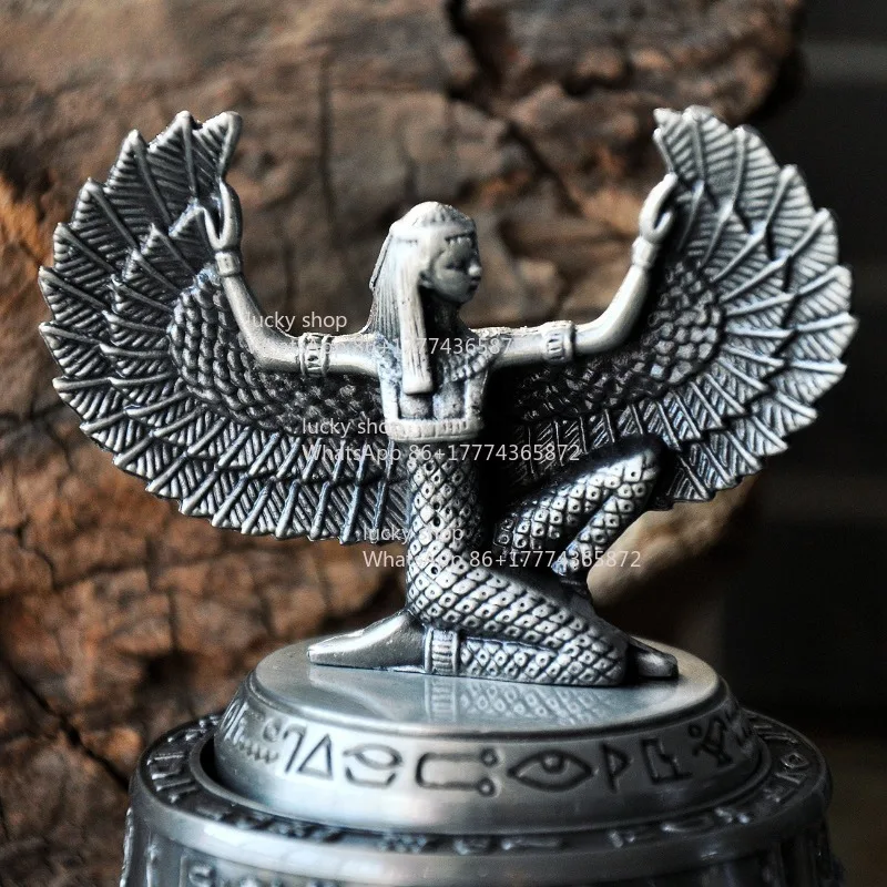 Isis  Sings Retro European Music Box Clockwork Music Box Creative Home Ornament Couple Birthday Gift